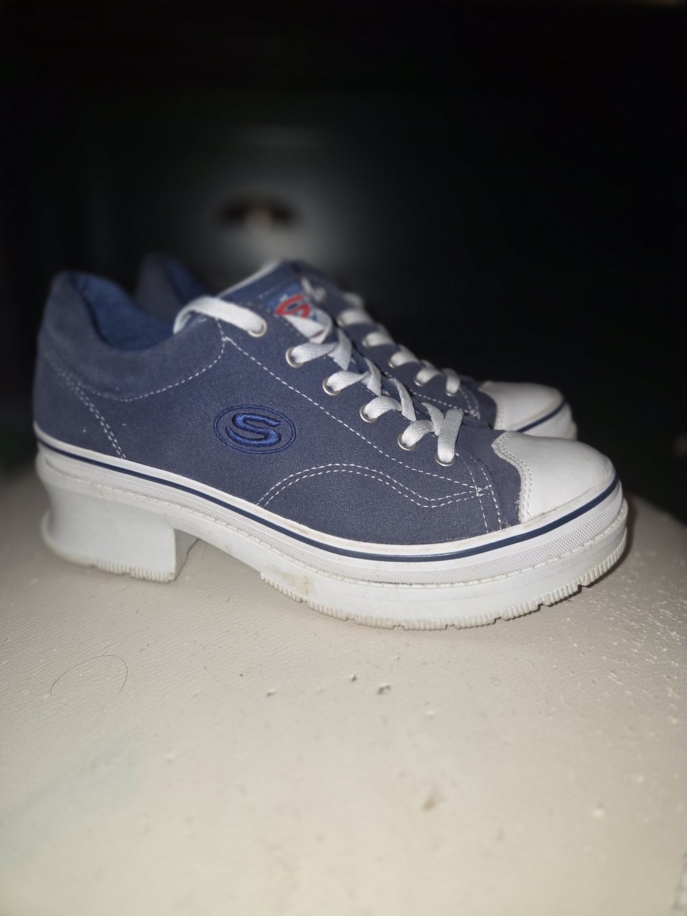 VINTAGE SKETCHERS HEARTBEATS WOMENS 8 LIKE NEW
